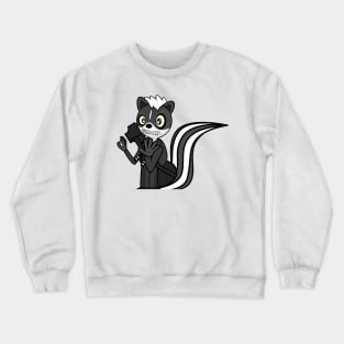 Melville the Skunk, Scared Crewneck Sweatshirt